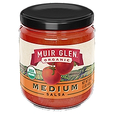 Muir Glen Organic Medium, Salsa, 16 Ounce