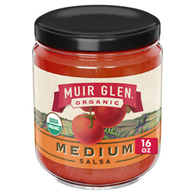 Muir Glen Organic Medium Salsa, 16 oz Can