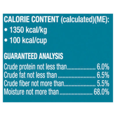 Frosty paws shop nutrition info