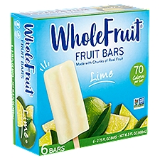 Whole Fruit Fruit Bars Lime, 16.5 Fluid ounce