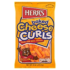Herr's Baked Cheese Curls, 8 oz