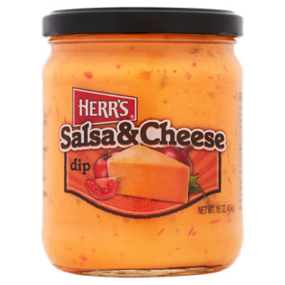 Herr's Salsa & Cheese Dip, 16 oz