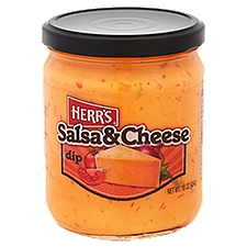 Herr's Salsa & Cheese, Dip, 16 Ounce