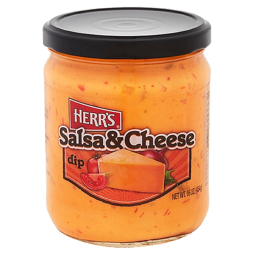 Herr's Salsa & Cheese Dip, 16 oz