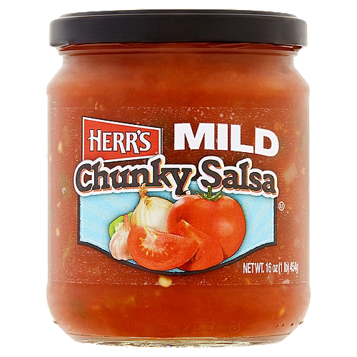 Herr's Mild Chunky Salsa, 16 oz