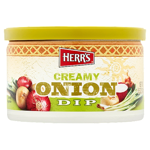 Herr's Creamy Onion Dip, 8.5 oz