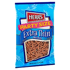 Herr's Extra Thin Pretzels Party Size, 20 oz