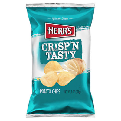 HERR'S Crisp 'n Tasty Potato Chips, 8 oz ShopRite
