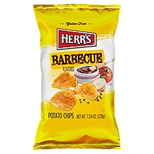 HERR'S Barbecue Flavored Potato Chips, 7 3/4 oz