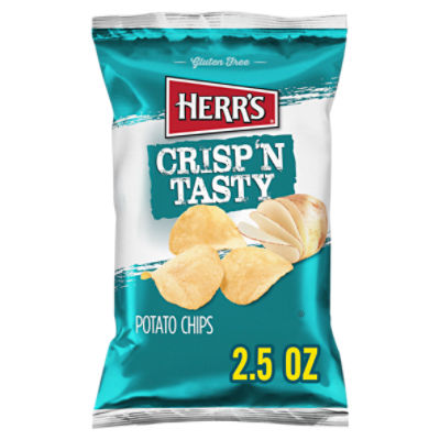 Herr's Crisp 'n Tasty Potato Chips, 2 1/2 oz