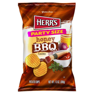 Herr's Honey BBQ Flavored, Potato Chips