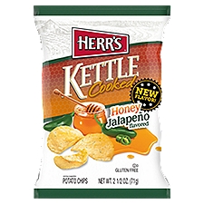 Herr's Honey Jalapeño Flavored Kettle Cooked Chips - 2.5 oz