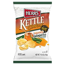 Herr's Honey Jalapeño Flavored Kettle Cooked Chips - 7.5 oz, 7.5 Ounce