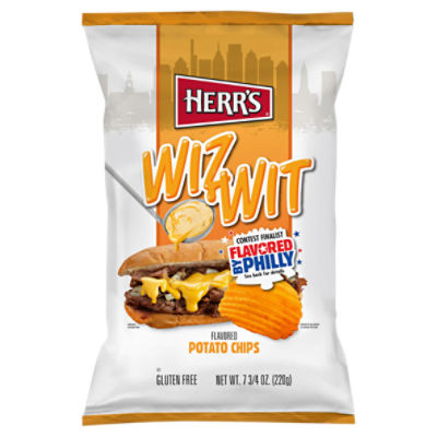 HERR'S Baked! Sour Cream & Onion Flavored Potato Crisps, 7 oz