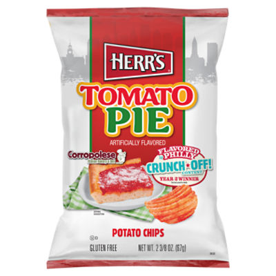 Herr's Tomato Pie Potato Chips 2.375 oz