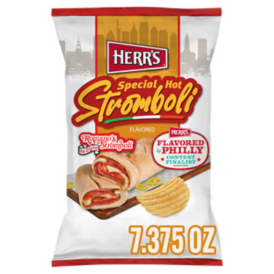 Herr's Special Hot Stromboli Flavored Potato Chips, 7 3/8 oz