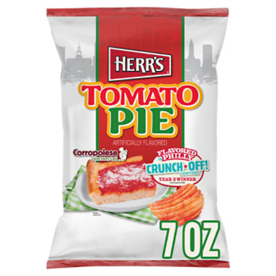 Herr's Tomato Pie Potato Chips, 7 oz