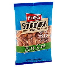 Herr's Bite Size Sourdough Pretzels, 5 1/2 oz
