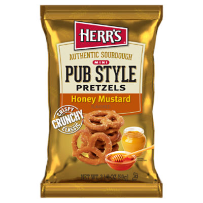 Herr's Honey Mustard Mini Pub Style Pretzels