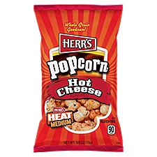 Herr's Hot Cheese Flavored Popcorn, 5/8 oz, 0.63 Ounce