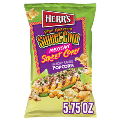 Herr's Fire Roasted Sweet Corn Mexican Street Popcorn, 5 3/4 oz