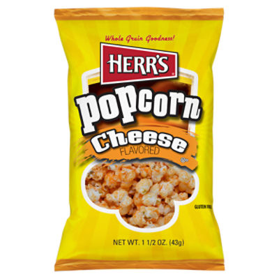 Herr's Cheese Flavored Popcorn, 1 1/2 oz, 1.5 Ounce