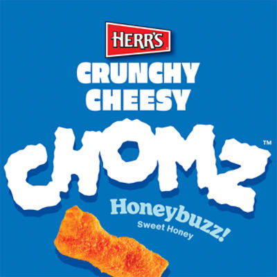 Herr's Chomz Crunchy Cheesy Honeybuzz! Sweet Honey Cheese Flavored