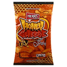 Herr's Honey Cheese Flavored, Curls, 3 Ounce