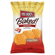 Herr's Baked Barbecue Flavored Potato Chips 1.875 oz
