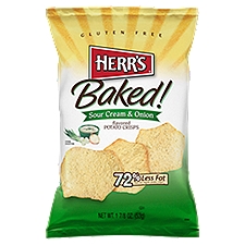 Herr's Baked Sour Cream & Onion Potato Crisps 1.875 oz