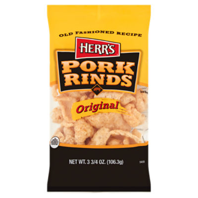 Herr's Original Pork Rinds, 3 3/4 oz, 3.25 Ounce