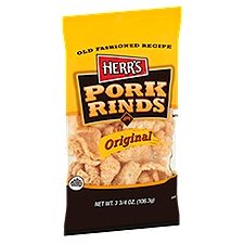 Herr's Original Pork Rinds, 3 3/4 oz, 3.25 Ounce