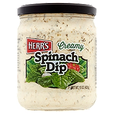 Herr's Creamy Spinach Dip, 15 oz, 15 Ounce