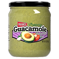 Herr's Creamy Guacamole Flavored Dip, 15 oz, 15 Ounce
