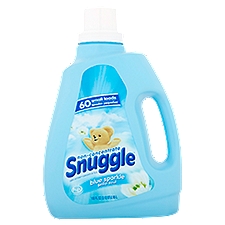 Snuggle Fabric Softener, Blue Sparkle Non-Concentrate, 100 Fluid ounce
