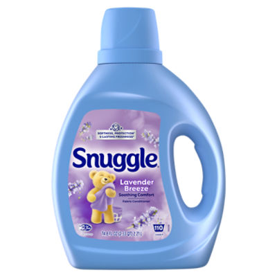 Snuggle Lavender Breeze Soothing Comfort Fabric Conditioner, 110 loads, 74.8 fl oz