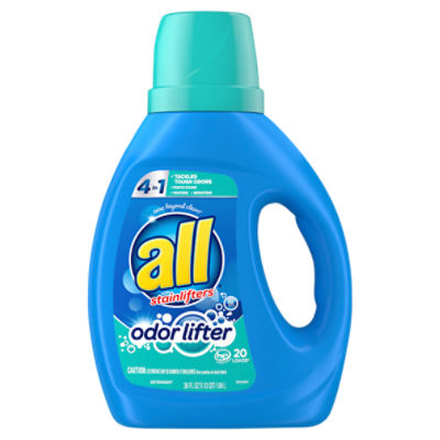 All Odor Lifter with Stainlifters, Detergent