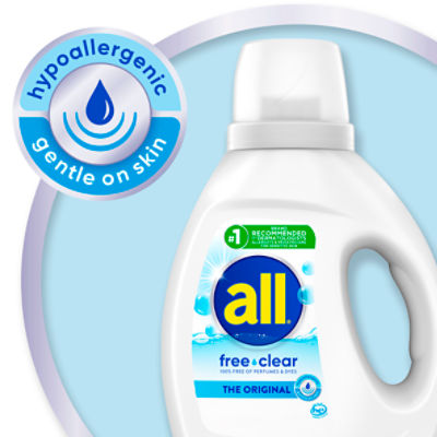 All detergent store free and clear