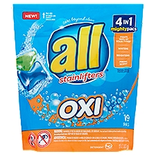 All Oxi with Stainlifters, Detergent, 254.6 Ounce