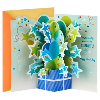Hallmark Paper Wonder Pop Up Birthday Card (Someone to Celebrate