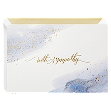 Hallmark Signature (Many Thoughts and Prayers), Sympathy Card, 1 Each