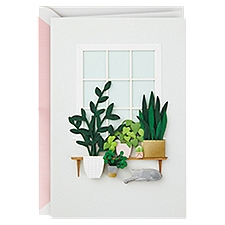 Hallmark Signature Thinking of You Card (House Plants)