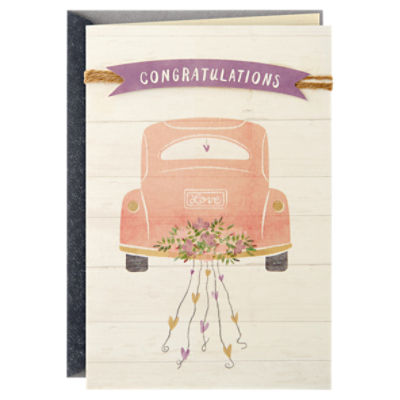 Hallmark Wedding Card, 1 Each