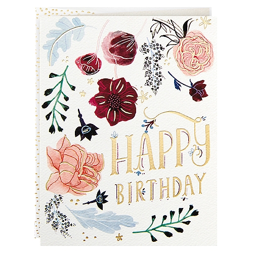 Hallmark Good Mail Birthday Card
Spread happiness and the simple pleasure of a birthday card printed on premium quality cardstock at a boutique card size with a modern design and a warm message. This fun greeting card does more than just say happy birthday, it shows your friends, siblings, coworkers, and anyone else you're celebrating today how much you care. The Hallmark brand is widely recognized as the very best for greeting cards, gift wrap, and more. For more than 100 years, Hallmark has been helping its customers make everyday moments more beautiful and celebrations more joyful.

birthday cards, for women, pink, girls, floral, flowers, teens, happy birthday card, for mom, simple, modern, cute, niece, aunt, granddaughter, Halmark, amazon gift card, for anyone, American greetings, party, birthday gifts, girlfriend, wife