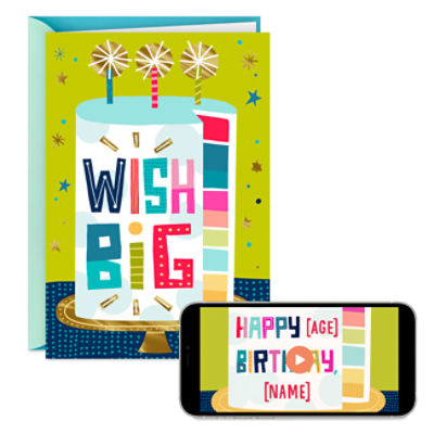Hallmark Birthday Card