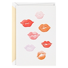 Hallmark Signature Studio Collection Lip Prints Valentines Day Card