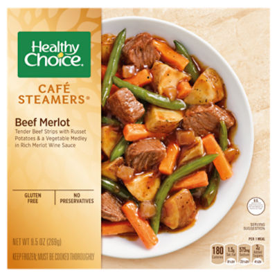 Healthy Choice Café Steamers Beef Merlot, 9.5 oz ShopRite