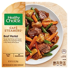 Healthy Choice Café Steamers Beef Merlot, 9.5 oz, 9.5 Ounce
