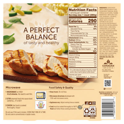 Healthy Choice Café Steamers Grilled Chicken Pesto with Vegetables, 9.9 oz