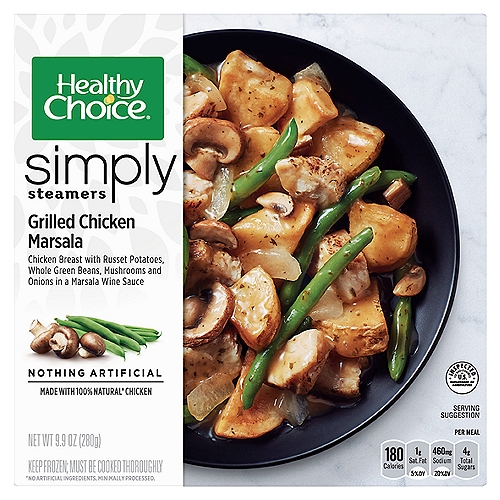 Healthy Choice Simply Steamers Grilled Chicken Marsala, 9.9 oz